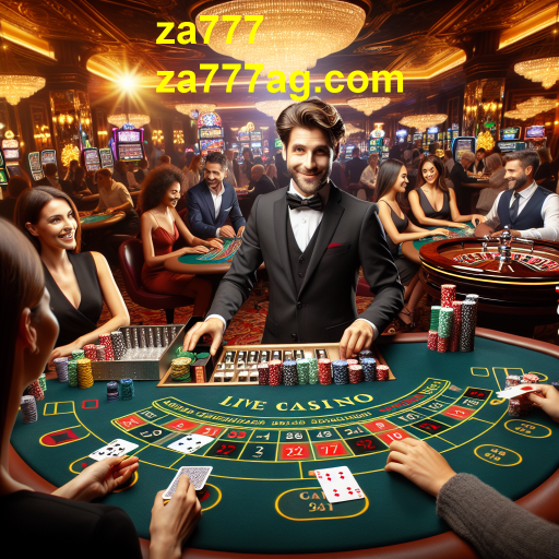 Experiência Imersiva no Cassino Ao Vivo do za777